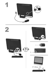 HP Pavilion TouchSmart 20-f300 Quick Setup Guide