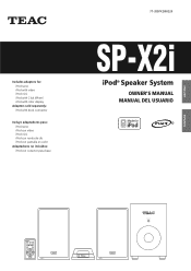 TEAC SP-X2I Owners Manual