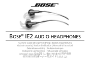 Bose IE2 Audio Owner's guide