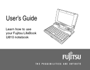 Fujitsu FPCM21352 U810 User's Guide
