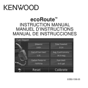 Kenwood DNX7140 ecoRoute