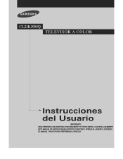 Samsung CL-21K30MQ User Manual (user Manual) (ver.1.0) (Spanish)