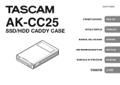 TASCAM DA-6400 K-CC25 Owners Manual