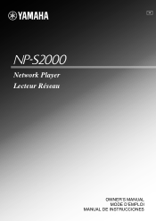 Yamaha NP-S2000 Owners Manual