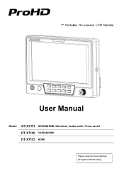 JVC DT-X71CI User Manual