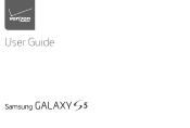 Samsung SM-G900V User Manual Verizon Wireless Sm-g900v Galaxy S 5 Kit Kat English User Manual Ver.nbn_f4 (English(north America))