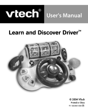 Vtech Learn & Discover Driver User Manual