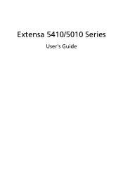 Acer Extensa 5410 User Manual