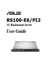 Asus RS100-E6 PI2 User Manual