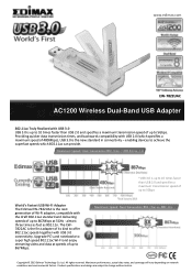 Edimax EW-7822UAC Datasheet