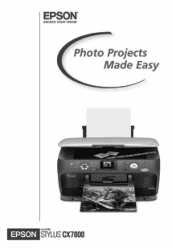 Epson CX7800 Photo Projects Made Easy Without Using a Computer
