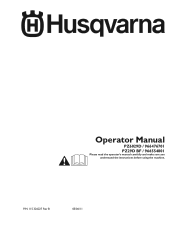 Husqvarna PZ6029D Owners Manual