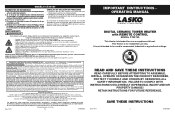 Lasko CT30750 User Manual