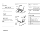 Lenovo ThinkPad 770X Quick Reference and Service Information for TP 770E/ED