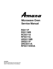 LG RCS511A Service Manual