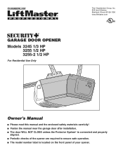 LiftMaster 3245 3255 Manual