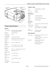 Epson 5000XB Product Information Guide