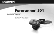 Garmin Forerunner 301 Owner's Manual