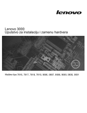 Lenovo J200 (Serbian - Latin) Hardware replacement guide