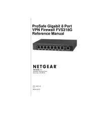 Netgear FVS318G-100NAS Reference Manual