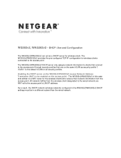 Netgear WG302v1 Application Notes - Using the DHCP Server feature