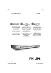 Philips DVP3960 User manual