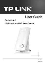 TP-Link TL-WA750RE TL-WA750RE V1 User Guide
