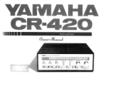 Yamaha CR-420 Owner's Manual