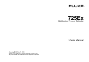 Fluke 725Ex FE 725ex Users Manual