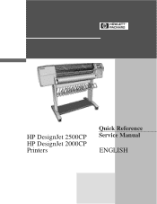 HP Designjet 2000/3000cp Service Manual