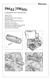 Intermec PM43/PM43c PM43/PM43c Collapsible Core Instructions