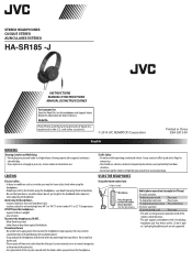 JVC HA-SR185 Operation Manual