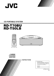 JVC RD-T70 Instruction Manual