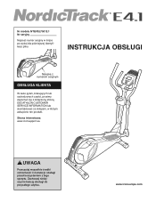 NordicTrack E4.1 Elliptical Polish Manual