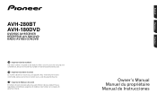 Pioneer AVH-280BT Owner s Manual