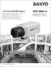 Sanyo VCC-3944 Brochure