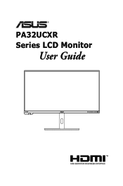 Asus ProArt Display PA32UCXR User Guide