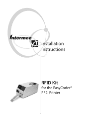 Intermec PF2i EasyCoder PF2i RFID Kit Installation Instructions