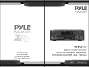 Pyle PREA86BTH Instruction Manual