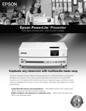 Epson PowerLite Presenter Product Brochure