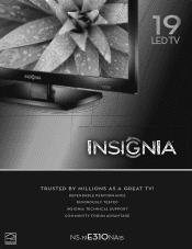 Insignia NS-19E310NA15 Information Brochure (English)