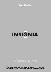 Insignia NS-DPF8WW-09 User Manual (English)