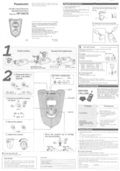 Panasonic RFSW70 RFSW70 User Guide