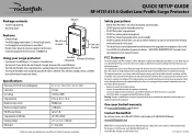 Rocketfish RF-HTS1415 Quick Setup Guide (English)