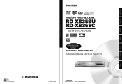 Toshiba RD-XS35SU Owners Manual
