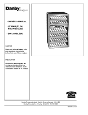 Danby DWC114BLSDD Product Manual