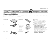 Lenovo ThinkPad T40 Hungarian - Setup Guide for ThinkPad T40