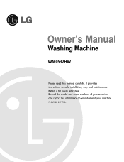 LG WM0532HW Owner's Manual