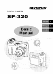 Olympus SP 320 SP-320 Basic Manual (English, Français, Español)