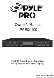 Pyle PPEQ100 PPEQ100 Manual 1